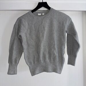 2/$15 GAP Kids Heather Gray Crew Neck Sweater with Sparkle